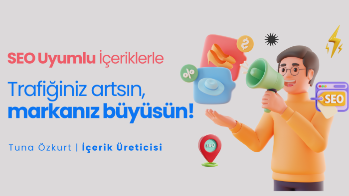 web siteniz için SEO uyumlu içerikler yazarım