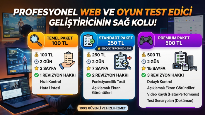 dijital projeleriniz için son kullanıcı testi yaparım