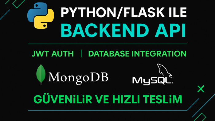 Python/Flask ile özel REST API geliştiririm
