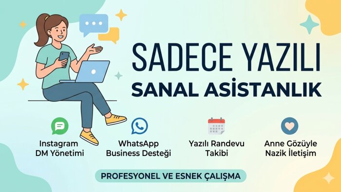 ​iş süreçlerinizde operasyonel destek ve asistanlık veririm