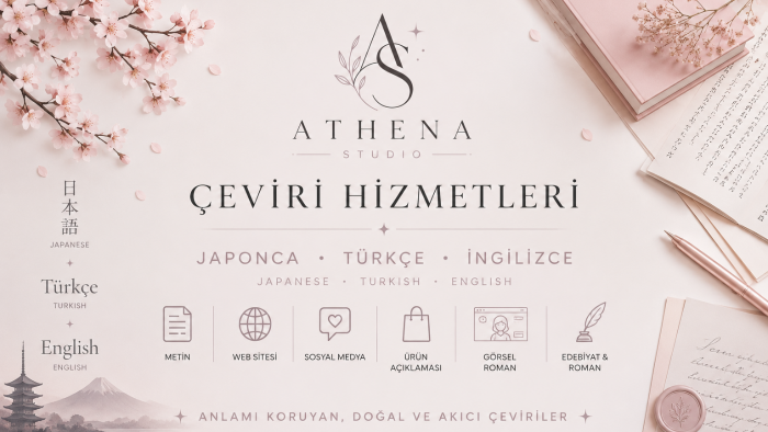 İngilizce, Japonca ve Türkçe metinlerinizi çeviririm