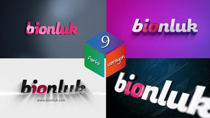 logonuz için 3 boyutlu intro/outro yapabilirim