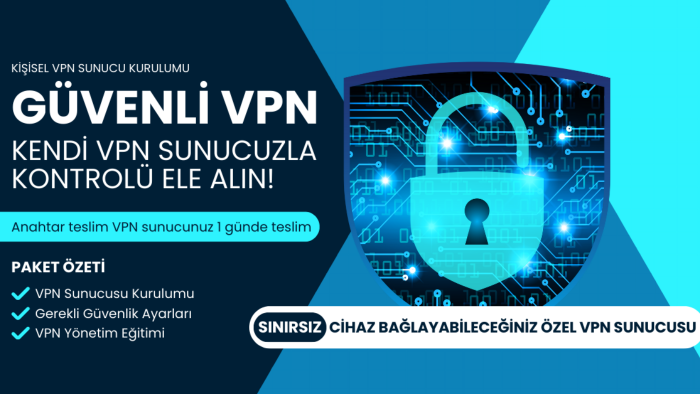 kişisel özel ağ sunucunuzu kurabilirim