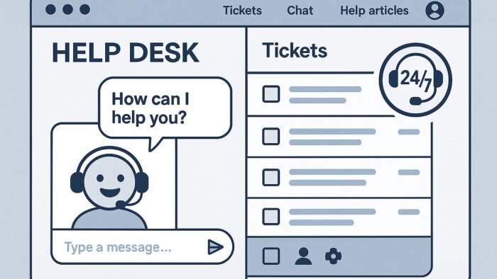profesyonel destek chatbot'u kuruyorum