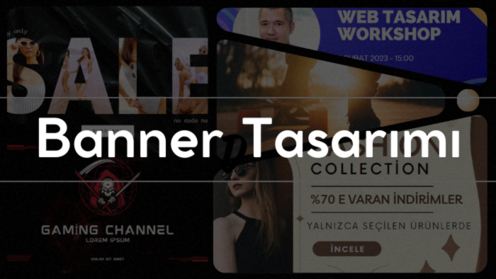 sizler için statik veya animasyonlu banner tasarlayabilirim