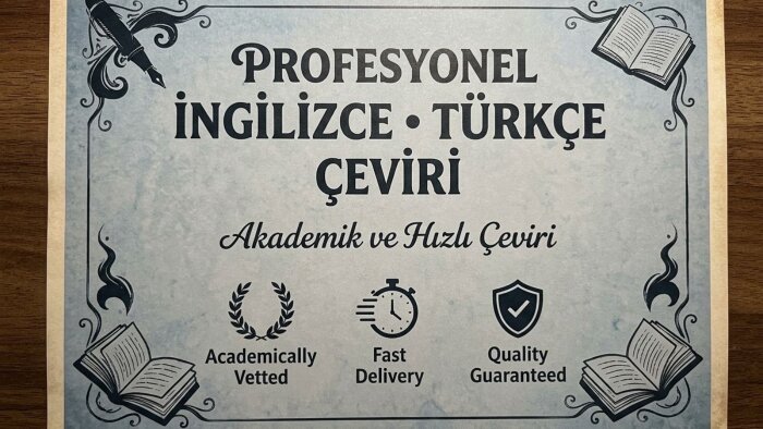 metinleri anlaşılır ve akıcı şekilde çeviriyorum