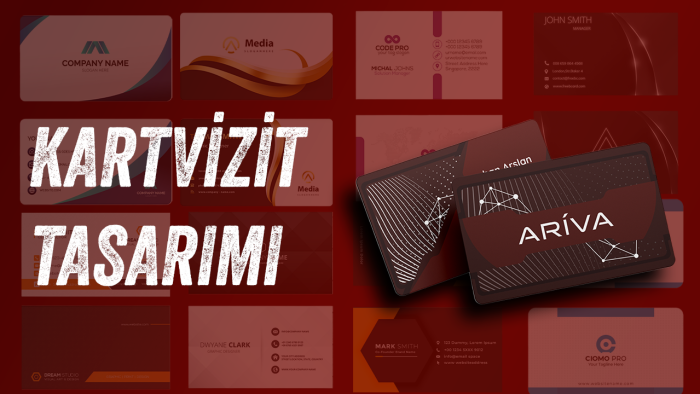 kaliteli kartvizit tasarımı yaparım