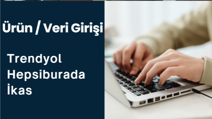 web sitesine ve pazaryerlerine ürün/veri girişi yapabilirim