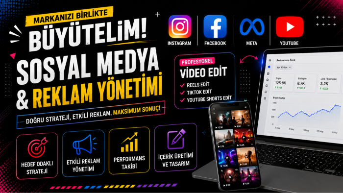 deneyimli bir şekilde sosyal medya hesaplarınızı yönetirim