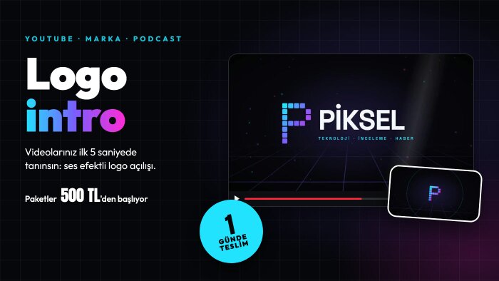 kanalınız ve markanız için ses efektli logo intro hazırlarım