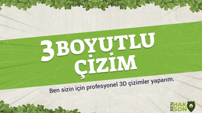 3 boyutlu modelleme ve tasarım yapabilirim