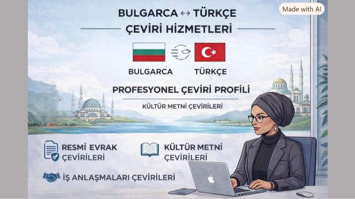 Bulgarca-Türkçe-Bulgarca evraklarınızın çevirisini yaparım
