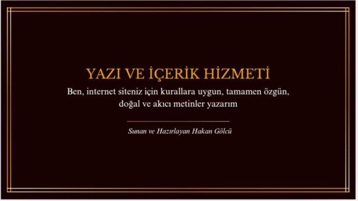  internet siteniz için özgün metin ve makaleler yazarım