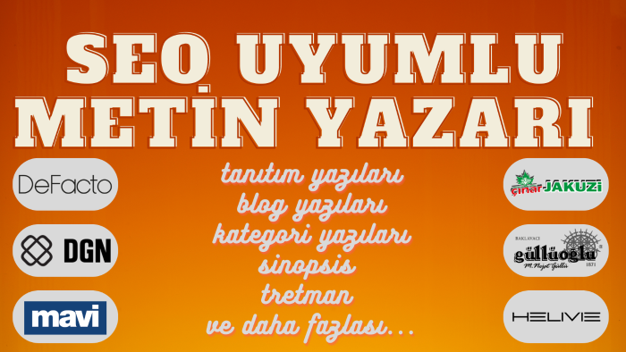 size özel SEO uyumlu makale ve her konuda metin yazabilirim