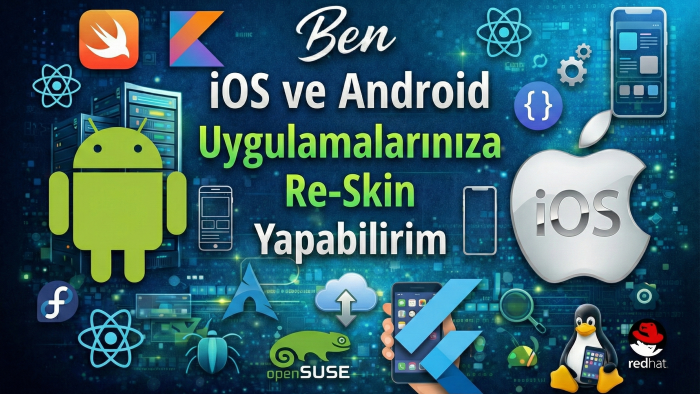 ios ve android uygulamalarınızın tasarımını yenilerim