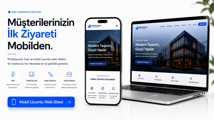 küçük işletmelere profesyonel web sitesi tasarlarım