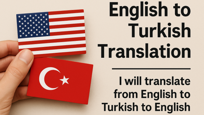 İngilizce-Türkçe, Türkçe-İngilizce çeviri yaparım