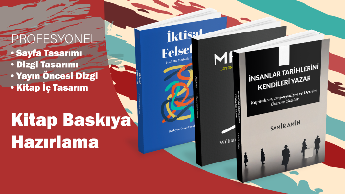 kitap iç dizgisi yapıp kitabınızı baskıya hazırlarım