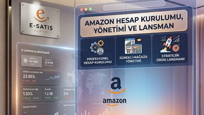 Amazon mağaza kurulumu, yönetimi ve karlı ürün bulurum