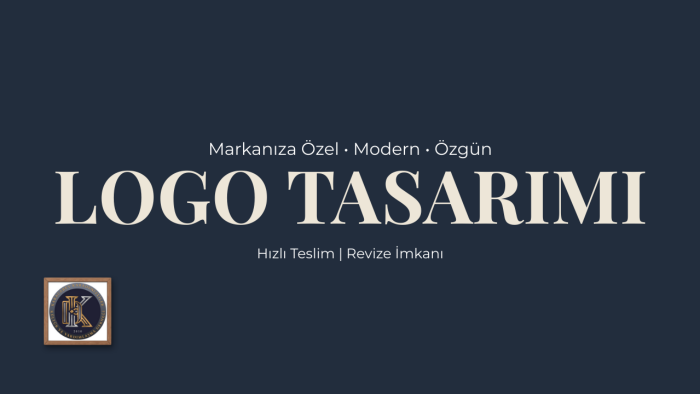 kurumsal ve özgün logo tasarımı yaparım