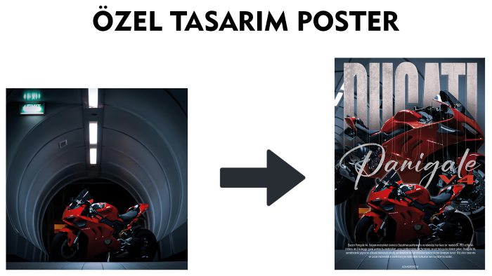 motor ve aracınızın fotoğrafını özel tablolara dönüştürürüm