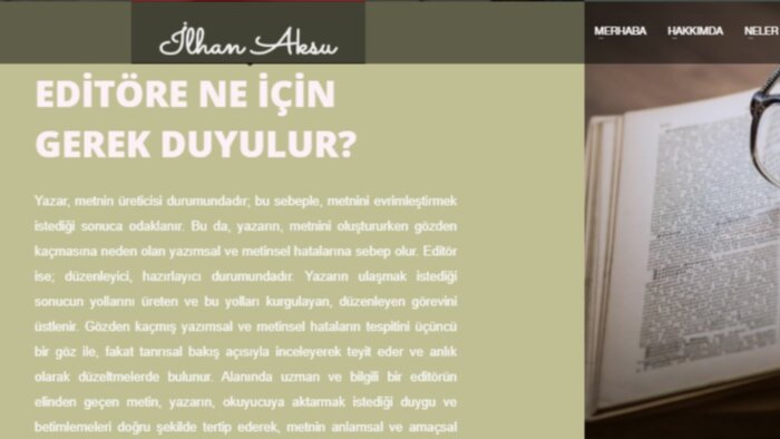 redaksiyon, edit ve mizanpaj işinizi titizlikle yaparım