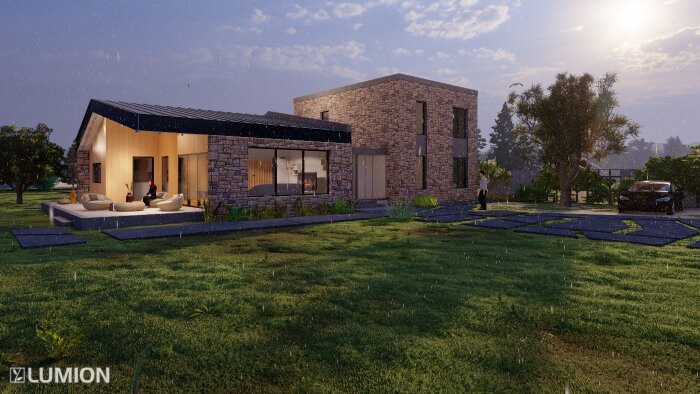 mimari projelerinizi modelleyebilir renderlarını alabilirim
