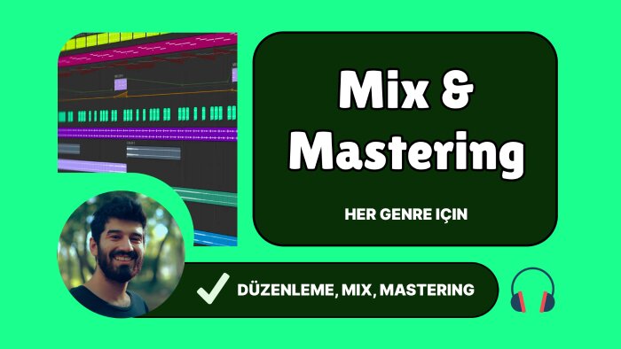 profesyonel mix ve mastering yaparım