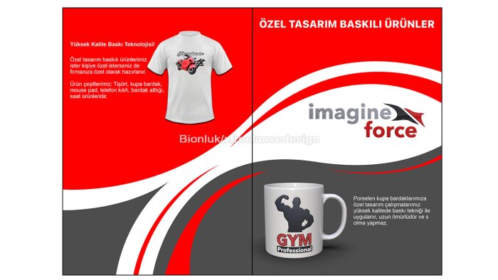broşür tasarımınızı ürün ve hizmetinize özel tasarlarım