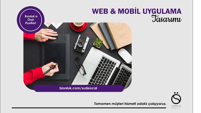 özgünlükle web ve mobil uygulama tasarımı yaparım