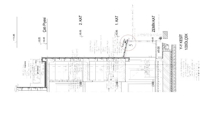 plan, kesit ve görünüş çiziyorum
