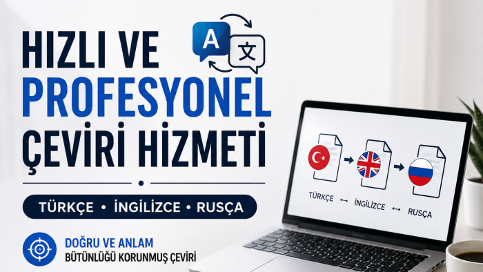 Rusça İngilizce Türkçe çeviri yaparım