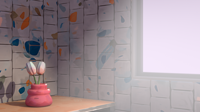 stilize 3D modelleme ile özgün sahneler tasarlıyorum