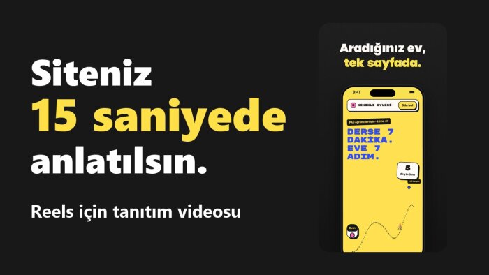 siteniz ve ürününüz için Reels tanıtım videosu hazırlarım