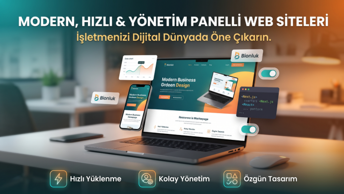 modern hızlı ve profesyonel web uygulamaları geliştiriyorum
