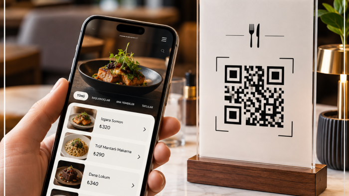 QR kodlu menü yapabilirim
