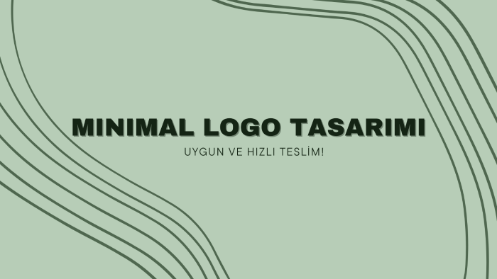 markanız için minimal ve şık tasarımlar yaparım