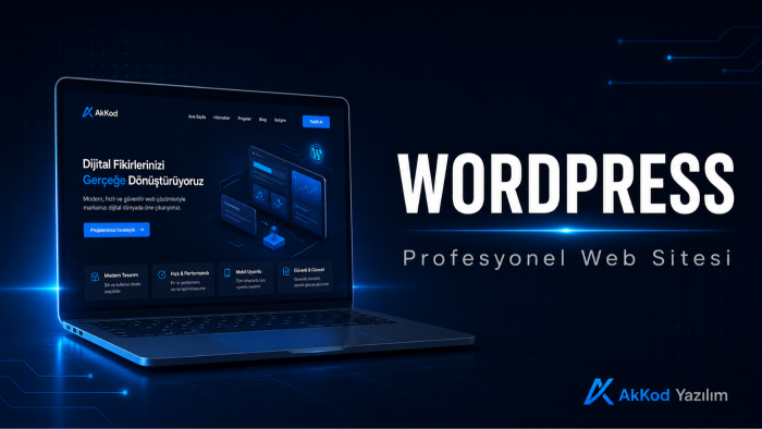 sana profesyonel WordPress web sitesi yaparım