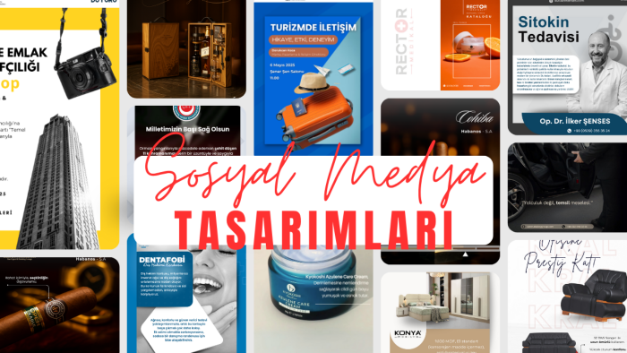 sosyal medya hesabınız için her şeyi tasarlayabilirim