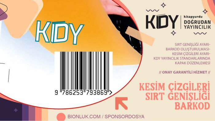 KDY için kitabınızın baskıya hazırlık kontrolünü yaparım