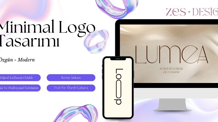 size özel minimalist ve modern logo tasarlayabilirim