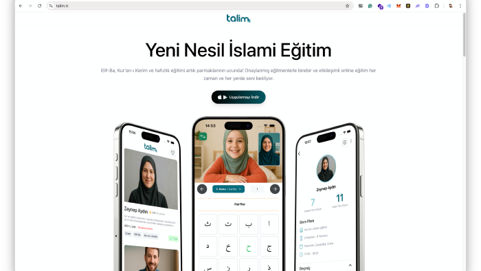 web sitenizi geliştiriyorum
