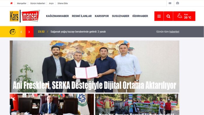 haber sitemizde yazılarınızı yayınlayabilirim