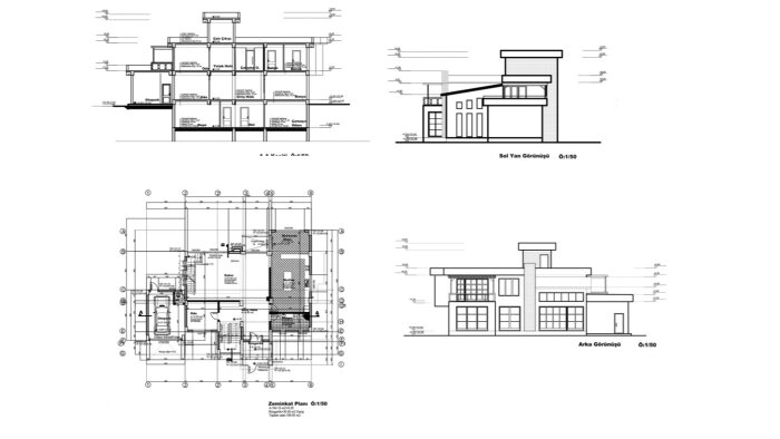 Autocad üzerinden mimari ve teknik çizimlerinizi yapabilirim