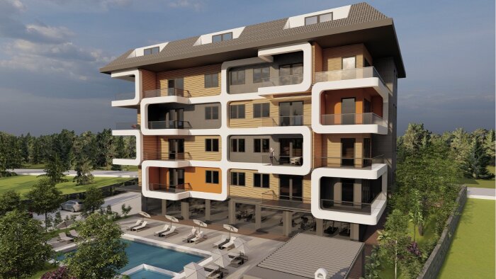sizin için mimari tasarım/3D görseller/render yapabilirim
