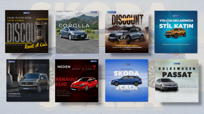 rent a car için sosyal medya postu yapabilirim