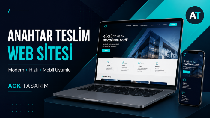 sizin için anahtar teslim web sitesi oluşturabilirim