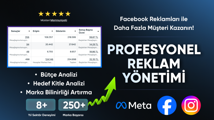facebook meta reklamı, instagram kampanya kurulumu sağlarım
