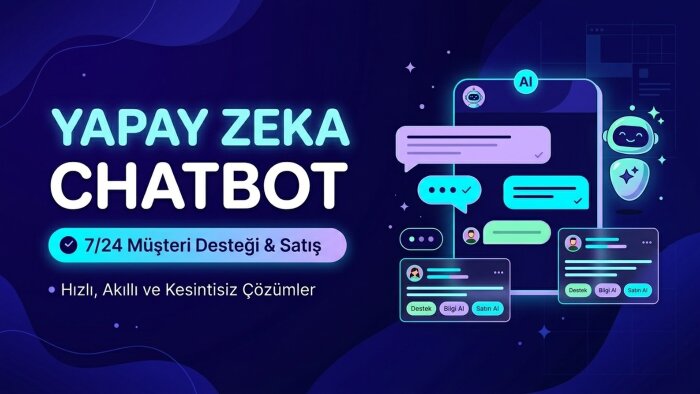 işletmeniz için yapay zeka destekli akıllı chatbot kurarım