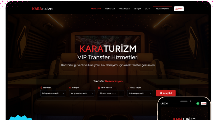 havalimanı vip transfer scripti yapabilirim